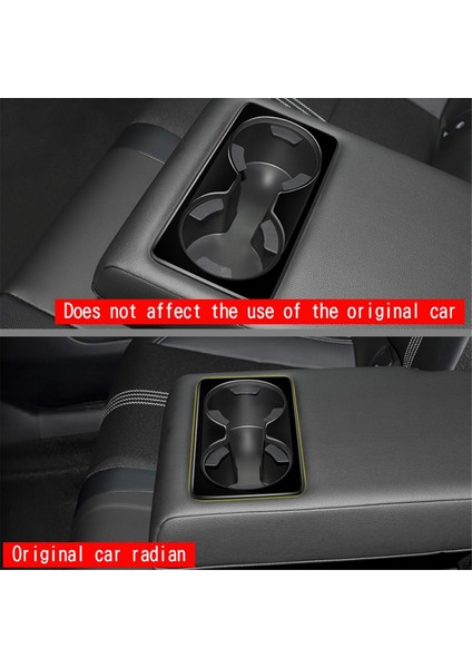 Mazda Cx-50 CX50 2023 Abd Sürüm Araba Parlatıcı Siyah Arka Arka Koltuk Su Kupası Tutucu Panel Trim Çerçeve (Yurt Dışından) modelleri