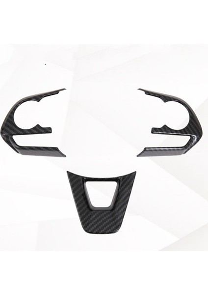 Toyota Cross Için 4x 2019-2021 Araç Karbon Fiber Tarzı Direksiyon Düğmesi Kapak Trim Dekoratif Çerçeve Çıkartma (Yurt Dışından) fırsatları