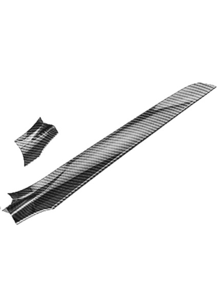Araba Merkezi Kontrol Paneli Gösterge Tablosu Şeritleri Mercedes Benz C-Serisi W205 C180 C200 X253 GLC260 2015-2022 Abs Karbon (Yurt Dışından)