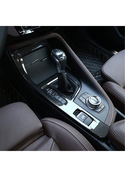 Bmw X1 F48 2016-2021 Lhd Abs Karbon Fiber Otomobil Aksesuarları Için Merkez Kontrol Dişli Vites Paneli Kapağı Kaplama (Yurt Dışından) fiyatları