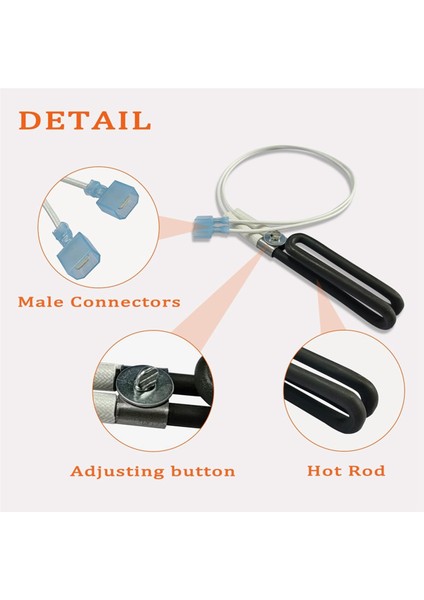 Quadrafire Isıtıcı Pelet Sobaları Için Yedek Pelet Soba Ateşleyicisi, 380W Döngü Ateşleyici SRV7000-462/812-3811'I Değiştirin (Yurt Dışından) modelleri