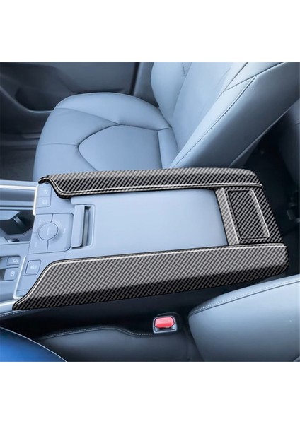 Araba Merkezi Konsol Kolçak Kutusu Kapak Toyota Grand Highlander Için Karbon Fiber Trim Sticker 2024 (Yurt Dışından) fiyatları
