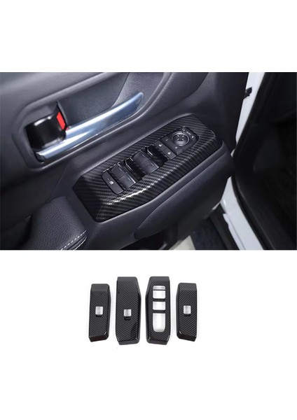 Toyota Land Cruiser Için Lhd 250 Prado LC250 2024 Windows Asansör Anahtarı Panel Kapak Trim Iç Aksesuarlar Karbon Fiber (Yurt Dışından) modelleri