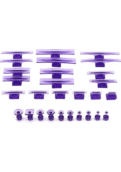 28PC Tutkal Sekmeleri Dent Kaldırıcı Araçları Ayarlanabilir Sökme Çekme Boyasız Gent Çukuru Otomobil Gövdesi Otomatik Boyasız Düzen Onarım Kiti (Yurt Dışından)