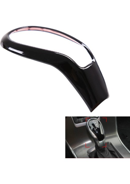 Parlak Siyah Dişli Kafa Knob Vites Kapağı Trim Dişli Vardiya Volvo Için Volvo XC60 V40 V60 S60 S80 13-18 (Yurt Dışından) fiyatları