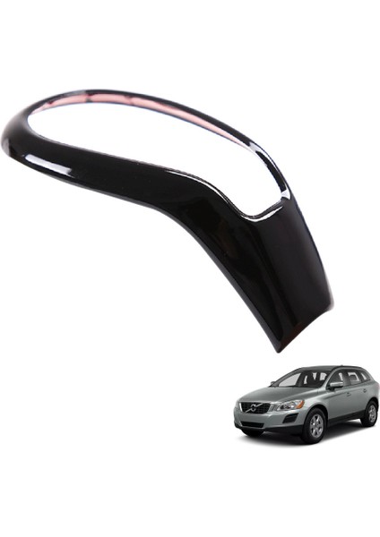 Parlak Siyah Dişli Kafa Knob Vites Kapağı Trim Dişli Vardiya Volvo Için Volvo XC60 V40 V60 S60 S80 13-18 (Yurt Dışından) modelleri