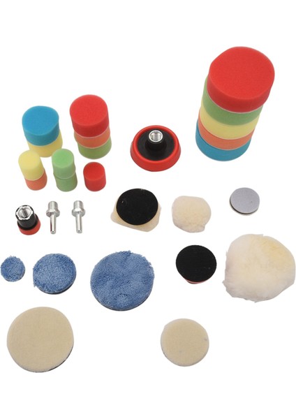 Parlatma Çarkı Parlatma Araba Güzellik Ağda Araba Parlatma Pedi Seti Parlatma Tamponu Ağda Parlatma Pedi Brüt Cila Parlatma Ekipmanları Otomotiv Zımpara Matkap Adaptörü (Yurt Dışından)