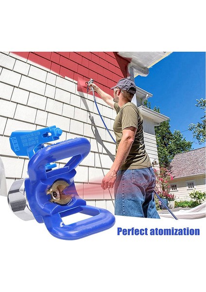 Havasız Püskürtücü Için Püskürtme Uçları, Tersinir Havasız Boya Püskürtme Nozulu Uçları 6 Parça 2 Parça Nozul Yuvaları ile (Yurt Dışından) fırsatları