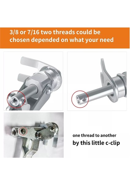 3/8inch ve 7/16INCH Saplama Için Evrensel Olarak 66784 (Yurt Dışından) fırsatları