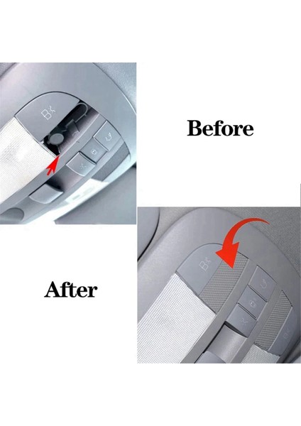 Araba Sunroof Switch Kapalı Işık Grille Kapak Mercedes Benz W164 ml Gl Sınıfı R300 R320 2006-2012 Gri (Yurt Dışından) indirimleri