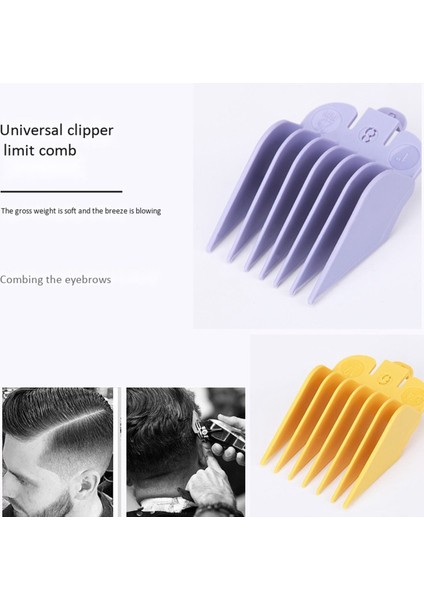 Profesyonel Saç Kesme Makinesi Yedek Kılıf 8 Renk ve Boyut Sınırı Tarak Aksesuar Kılavuz Tarak, Wahl Düzelticiler Için Uygun (Yurt Dışından) indirimleri