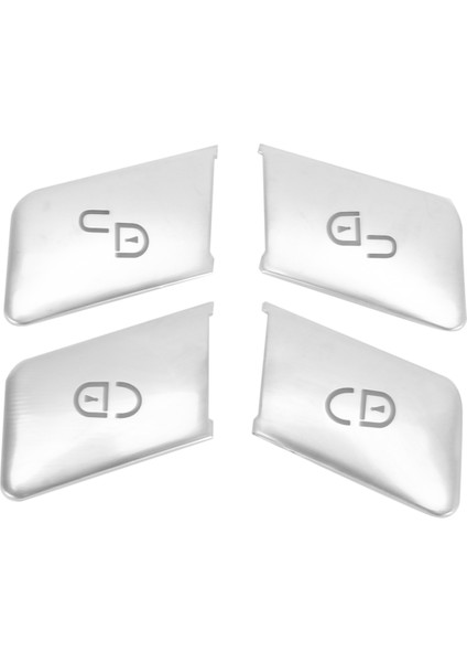 20PCS Araba Kapısı Kilit Açma Düğmeleri Payetler Dekorasyon Kapağı Trim Mercedes Benz Gla Cla Glk Gle Cls ml Gl A B C E Sınıf (Yurt Dışından) indirimleri