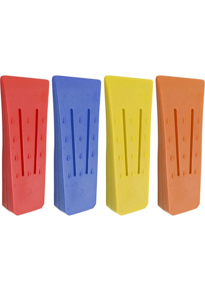 Kesim Kaması Plastik, 4'lü Paket Abs Darbeye Dayanıklı ve Soğuğa Dayanıklı Ormancılık Kaması, Düşen Kesme Sütunlu Zincirli Testere (Yurt Dışından)