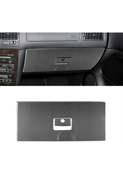 Vw Golf Için 4 Mk4 1999-2004 Lhd Yumuşak Karbon Fiber Araç Yolcu Yan Depolama Eldiven Panel Panel Kapak Döşeme Aksesuarları (Yurt Dışından) indirimleri