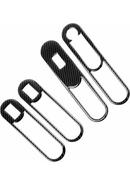 4pcs Pencere Asansör Anahtarı Trim Araç Kapı Anahtarı Panel Bmw Mini Cooper Countryman F60 2017 2018 2019 2020 (Yurt Dışından)