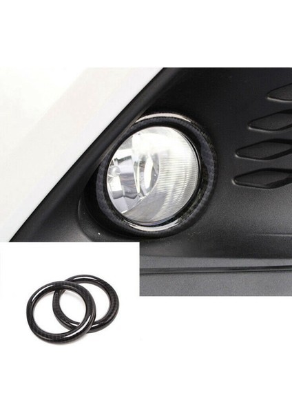 2pcs Araba Ön Sis Lambası Işık Kapağı Toyota C-Hr Chr Için Dekorasyon Yüzüğü Trim 2016-2020 Lhd Aksesuarları, Karbon Fiber (Yurt Dışından) modelleri