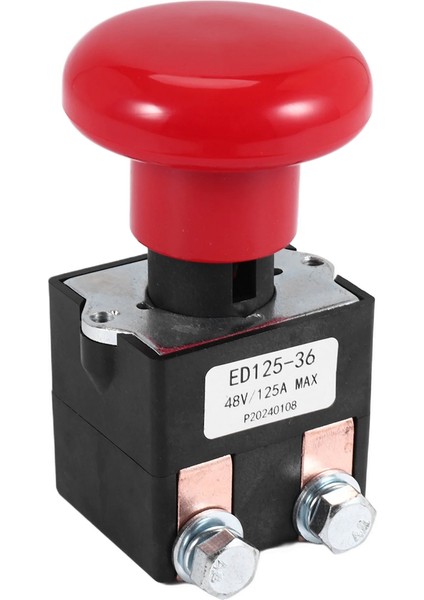 ED125-36 48V 125A Big Joe EZ30 E30 D40 EZ40 111551000800 Elektrik Forklit Yıkayeru Için Acil Durum Kesme Durdurma Anahtarı (Yurt Dışından) fiyatları