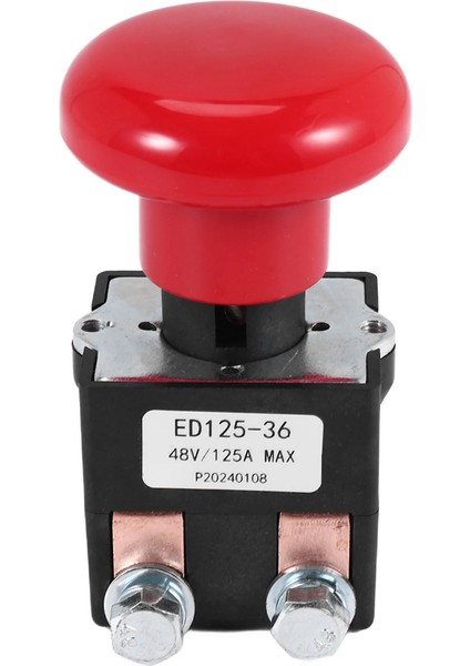 ED125-36 48V 125A Big Joe EZ30 E30 D40 EZ40 111551000800 Elektrik Forklit Yıkayeru Için Acil Durum Kesme Durdurma Anahtarı (Yurt Dışından) modelleri