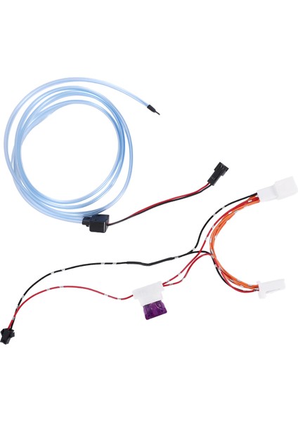 Toyota Highlander 2013 2014 2015 2017 2018 2019 Için Araba Mavisi LED LED Merkezi Kontrol Cihaz Paneli Ortam Işığı (Yurt Dışından)