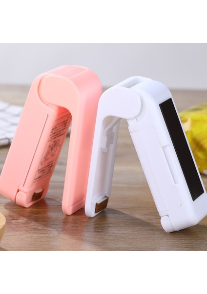 Sealer Plastik Paket Saklama Poşeti Mini Sızdırmazlık Makinesi Kullanışlı Etiket ve Mühürler Gıda Atıştırmalık Mutfak Aksesuarları Pembe (Yurt Dışından) modelleri