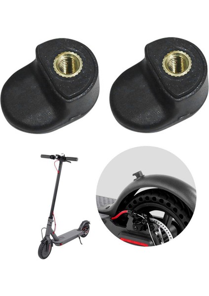 4pcs Arka Çamurluk Çamurluk Scooter Gövde Katlama Kuvveti Xiaomi Mijia M365 Elektrikli Scooter Kaykay Siyah (Yurt Dışından) modelleri