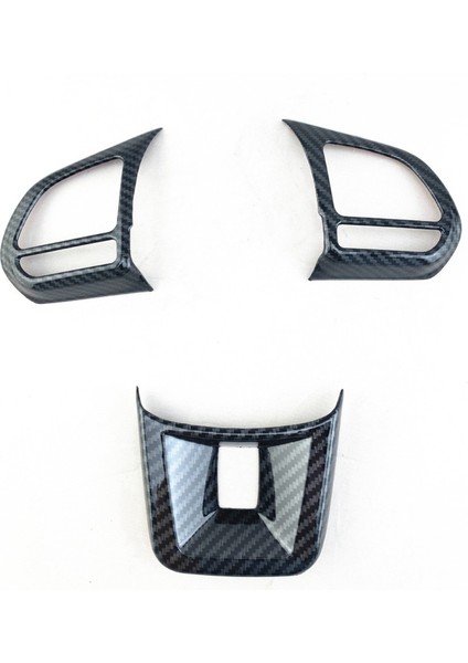 6pcs/set Abs Otomobil Direksiyon Düğmesi Kapak Çıkartma Iç Mekan Dekorasyonu Mg5 Mg6 Mg Hs Zs Araba Stil Karbon Fiber (Yurt Dışından) modelleri