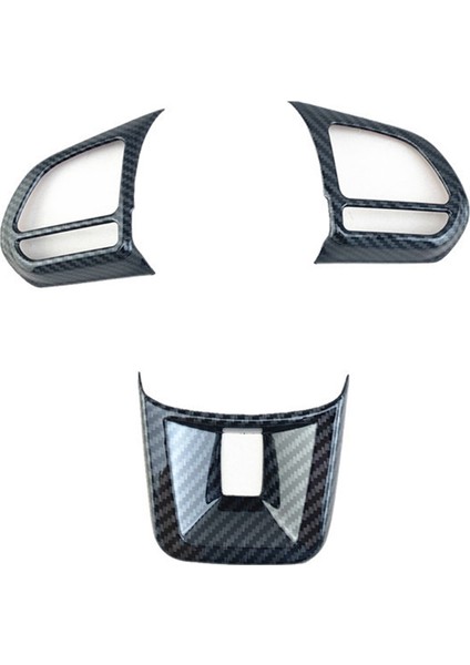 6pcs/set Abs Otomobil Direksiyon Düğmesi Kapak Çıkartma Iç Mekan Dekorasyonu Mg5 Mg6 Mg Hs Zs Araba Stil Karbon Fiber (Yurt Dışından) fırsatları