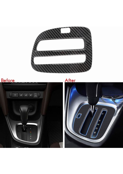 Karbon Fiber Abs Abs Merkezi Dişli Vites Düğmesi Panel Çerçevesi Toyota Yaris / Yaris Cross Için Cross 2020 2021 Rhd (Yurt Dışından) fırsatları
