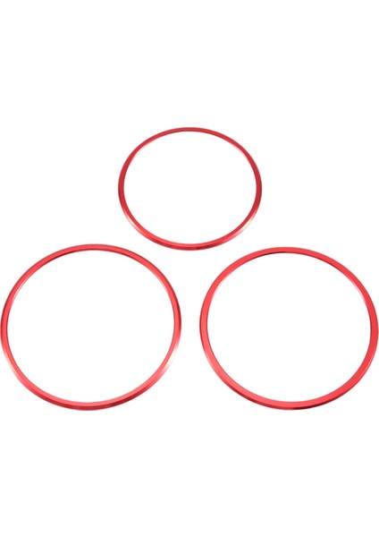 3pcs Araba Koltuğu Ayar Anahtarı Düğme Halkası Kapağı Trim Mercedes Için Kırmızı Benz A B Gla Cla Sınıf W176 W117 W246 C117 A180 (Yurt Dışından)