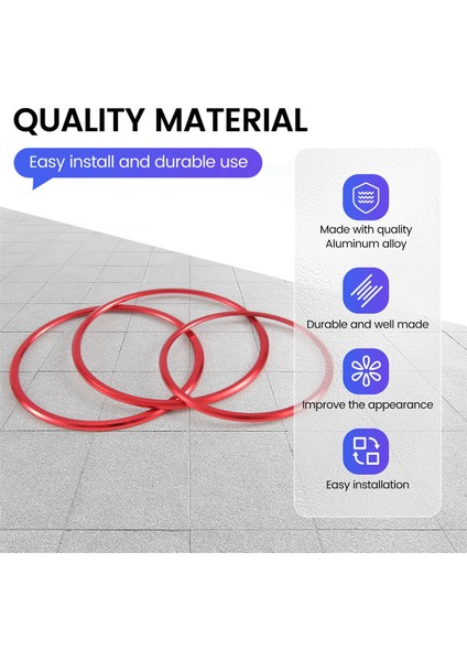 3pcs Araba Koltuğu Ayar Anahtarı Düğme Halkası Kapağı Trim Mercedes Için Kırmızı Benz A B Gla Cla Sınıf W176 W117 W246 C117 A180 (Yurt Dışından) indirimleri