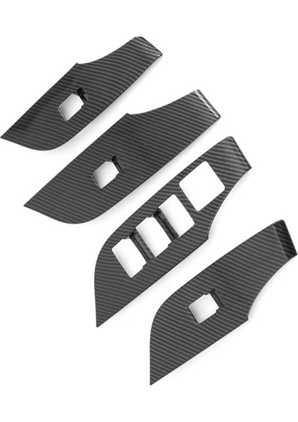 Araba Kapısı Koltuk Paneli Pencere Anahtarı Asansör Düğmeleri Toyota Rav4 2019-2023 Lhd Için Döşeme Çıkartmaları Kapakları (Yurt Dışından) fırsatları