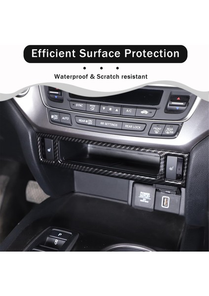 Honda Pilot 2016-2022 Için Ridgeline 2017-2023 Pasaport 2019-2023 Otomobil Merkezi Konsolu Koltuk Isıtma Düğmesi Çerçevesi Kapak Trim (Yurt Dışından) modelleri