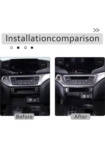 Honda Pilot 2016-2022 Için Ridgeline 2017-2023 Pasaport 2019-2023 Otomobil Merkezi Konsolu Koltuk Isıtma Düğmesi Çerçevesi Kapak Trim (Yurt Dışından) indirimleri