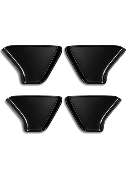 1set/4pcs Iç Kapı Kolu Kase Döşeme Kapağı Çıkartması Mercedes Benz Eqb/eqa/gla/gla/b-Serisi 2020-2024 Araba Stil A (Yurt Dışından)