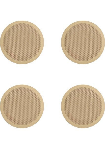 4x Bmw 3 Serisi E90 E91 X1 E84 316 318 320 325 Araba Ön Arka Kapı Hoparlör Kapağı Audio Boynuzları Kasa Trim Bej (Yurt Dışından)