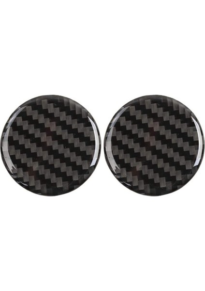 Jeep Için 2x Grand Cherokee 2014 -2019 Iç Kapak Karbon Fiber Merkezi Kontrol 4WD Anahtar Düğmesi Kapak Çıkartma Trim (Yurt Dışından)