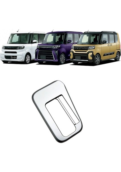 Daihatsu Tanto Için 2020-2023 Rhd Center Conlose Dişli Vardiyalı Panle Kapak Çerçevesi Trim Araç Aksesuarları, Gümüş (Yurt Dışından) indirimleri