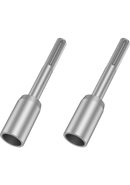 2x Sds-Max Toprak Çubuk Sürücüsü, 30MM Ağır Hizmetli Çelik Matkap Bit Sürücüsü, Rotaryhammer Matkap Topraklama Çubukları (1.18 Inç) (Yurt Dışından)