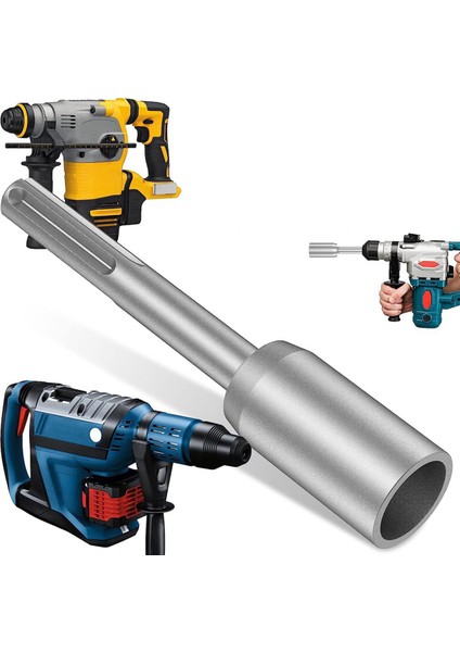 2x Sds-Max Toprak Çubuk Sürücüsü, 30MM Ağır Hizmetli Çelik Matkap Bit Sürücüsü, Rotaryhammer Matkap Topraklama Çubukları (1.18 Inç) (Yurt Dışından) fiyatları