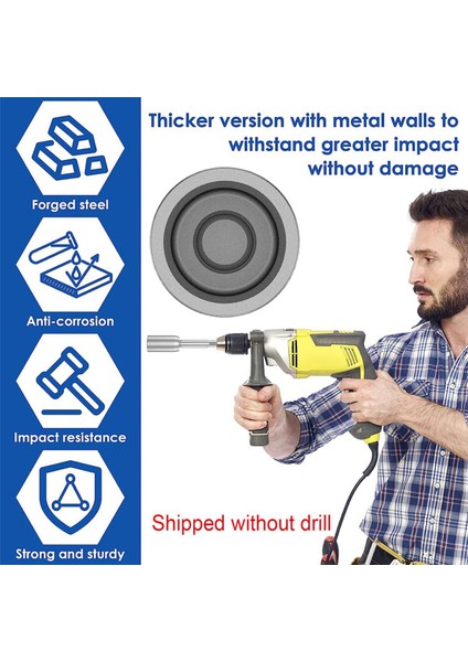 2x Sds-Max Toprak Çubuk Sürücüsü, 30MM Ağır Hizmetli Çelik Matkap Bit Sürücüsü, Rotaryhammer Matkap Topraklama Çubukları (1.18 Inç) (Yurt Dışından) indirimleri