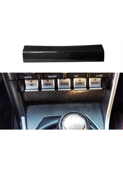 Toyota GR86 Subaru Brz 2022+ Lhd Için Gerçek Karbon Fiber Araç Ac Kontrol Kapağı Trim (Yurt Dışından) modelleri