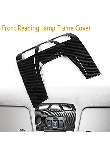 Abs Karbon Fiber Araba Iç Ön Okuma Işık Kapağı Trim For-Bmw F48 F15 F16 F30 F34 F45 F46 X1 X2 F47 X5 X6 (Yurt Dışından) fiyatları