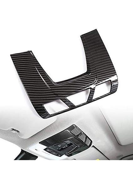 Abs Karbon Fiber Araba Iç Ön Okuma Işık Kapağı Trim For-Bmw F48 F15 F16 F30 F34 F45 F46 X1 X2 F47 X5 X6 (Yurt Dışından) fırsatları