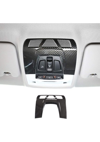 Abs Karbon Fiber Araba Iç Ön Okuma Işık Kapağı Trim For-Bmw F48 F15 F16 F30 F34 F45 F46 X1 X2 F47 X5 X6 (Yurt Dışından) indirimleri