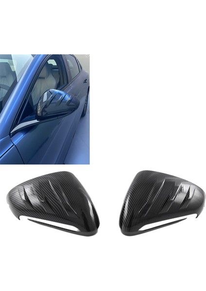 Araba Yan Kapı Ayna Kapağı Dikizle Ayna Kapak Trim Koruyucu Karbon Fiber Byd Cout / Byd Atto 4 (Yurt Dışından) fiyatları
