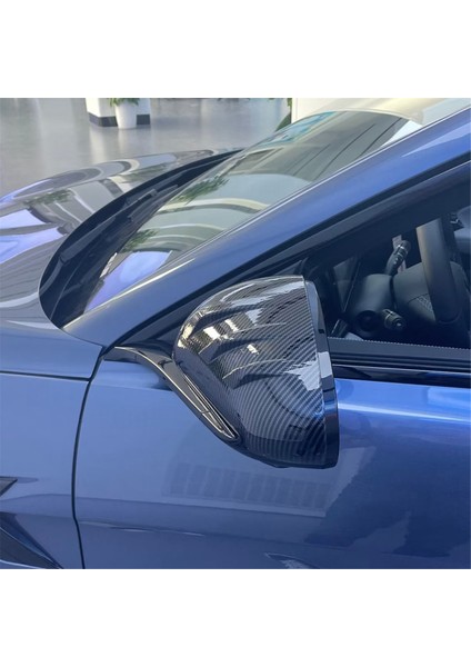 Araba Yan Kapı Ayna Kapağı Dikizle Ayna Kapak Trim Koruyucu Karbon Fiber Byd Cout / Byd Atto 4 (Yurt Dışından) modelleri