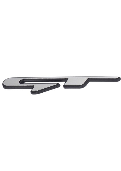2 Adet Serin 3D Araba Tarzı Çıkartma Gt Satır Harfleri Kıa Arka Bagaj Çamurluk Araba Kapıları Çıkartmaları Gt Hattı, Gümüş + Siyah ve Gümüş (Yurt Dışından) fırsatları
