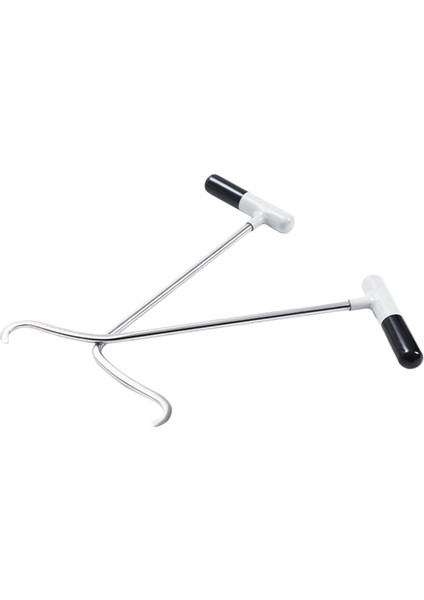 2pcs Araba Gövdesi Dişli Onarım Aracı Alaşım Çelik Özel Şekilli Kancalı Levye Tamircisi Dolu Çukur Onarım Aracı Kayma Önleyici Sap (Yurt Dışından)