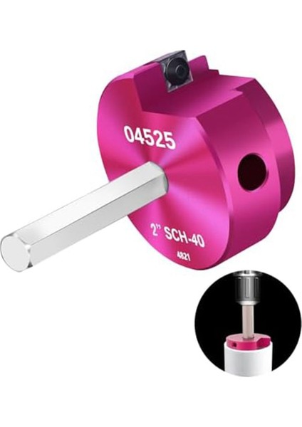 1pcs Pvc Boru Raybosu 2inch Blade Kafası, Pvc Boru Temizleme Raybası Boru Onarım Planı Için 3/8 Inç Hex Mil (Yurt Dışından) fırsatları
