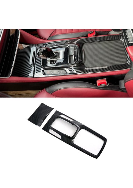 Mg Hs 2020-2024 Için Abs Karbon Fiber Otomobil Merkezi Conlose Dişli Vites Paneli Kapak Trim Iç Aksesuarlar (Yurt Dışından) indirimleri